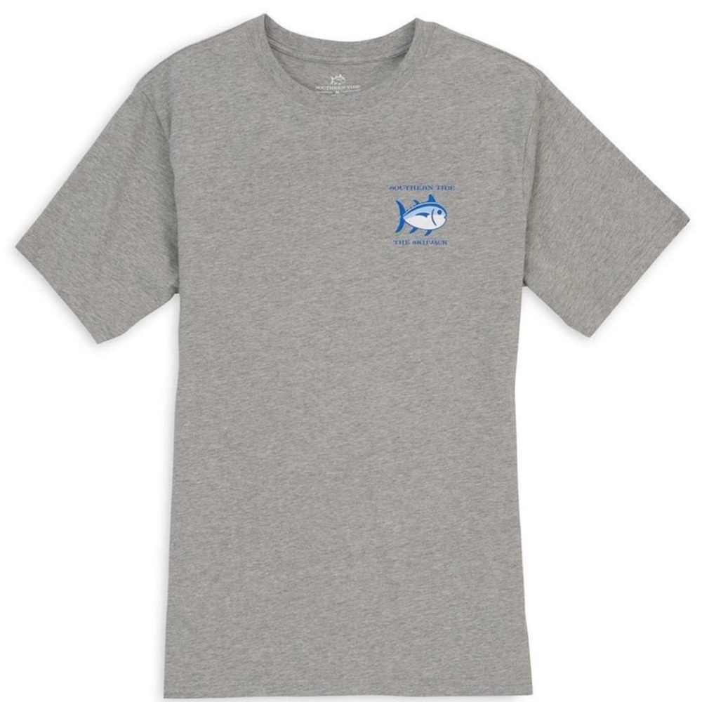 Southern Tide Men’s Sz XL Heather‎ Gray Original Skipjack Tee